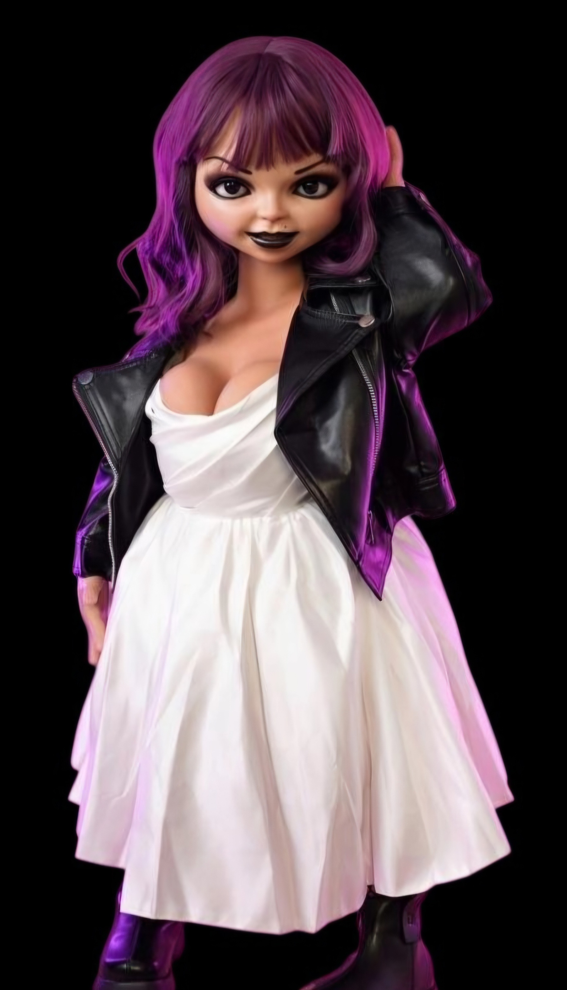 TIFFANY VALENTINE (Chucky) Silikon Life-Size-Figur 90 cm