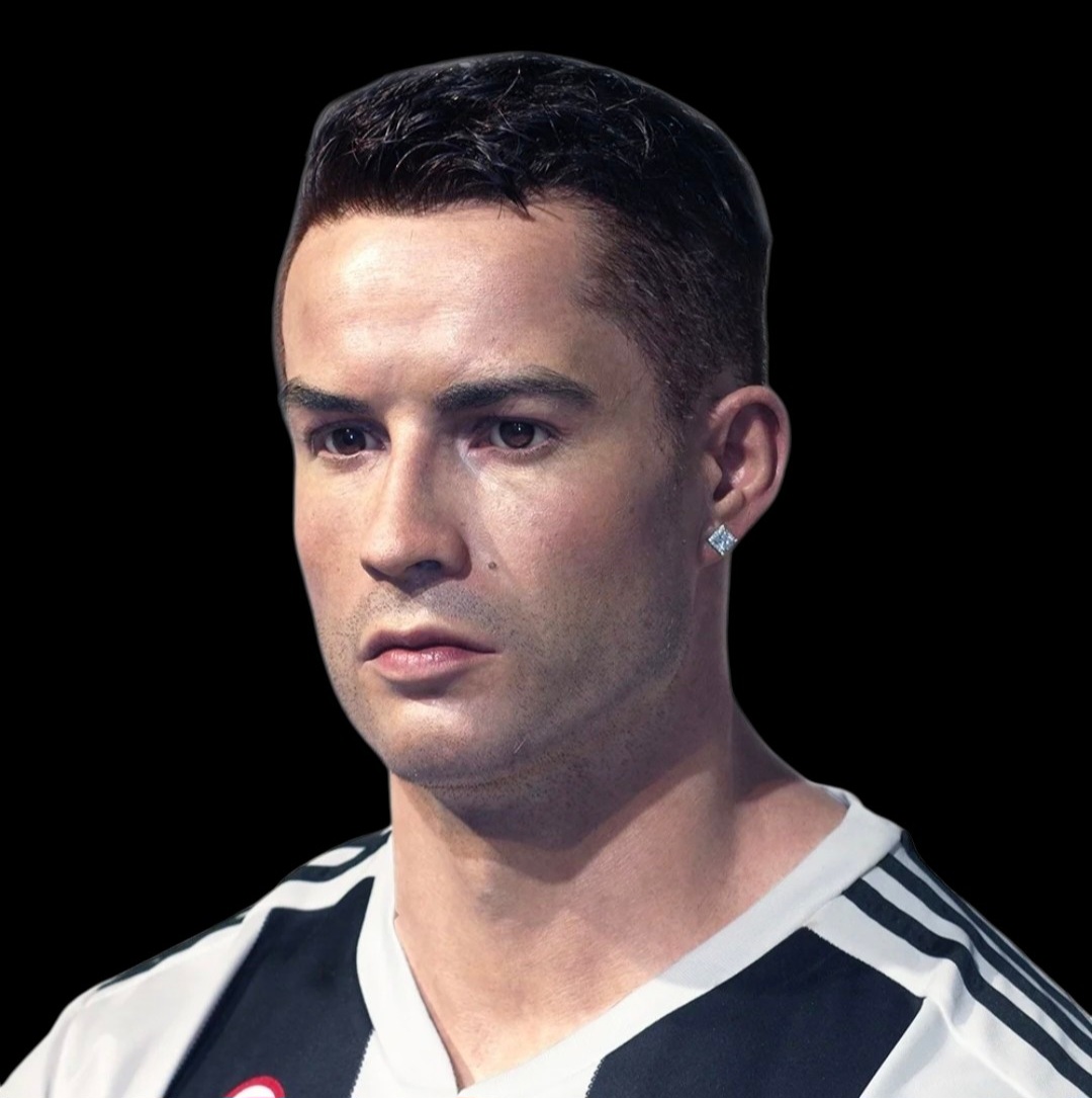 Cristiano Ronaldo (Portugal) Biometric Life-Size-Figur 200 cm
