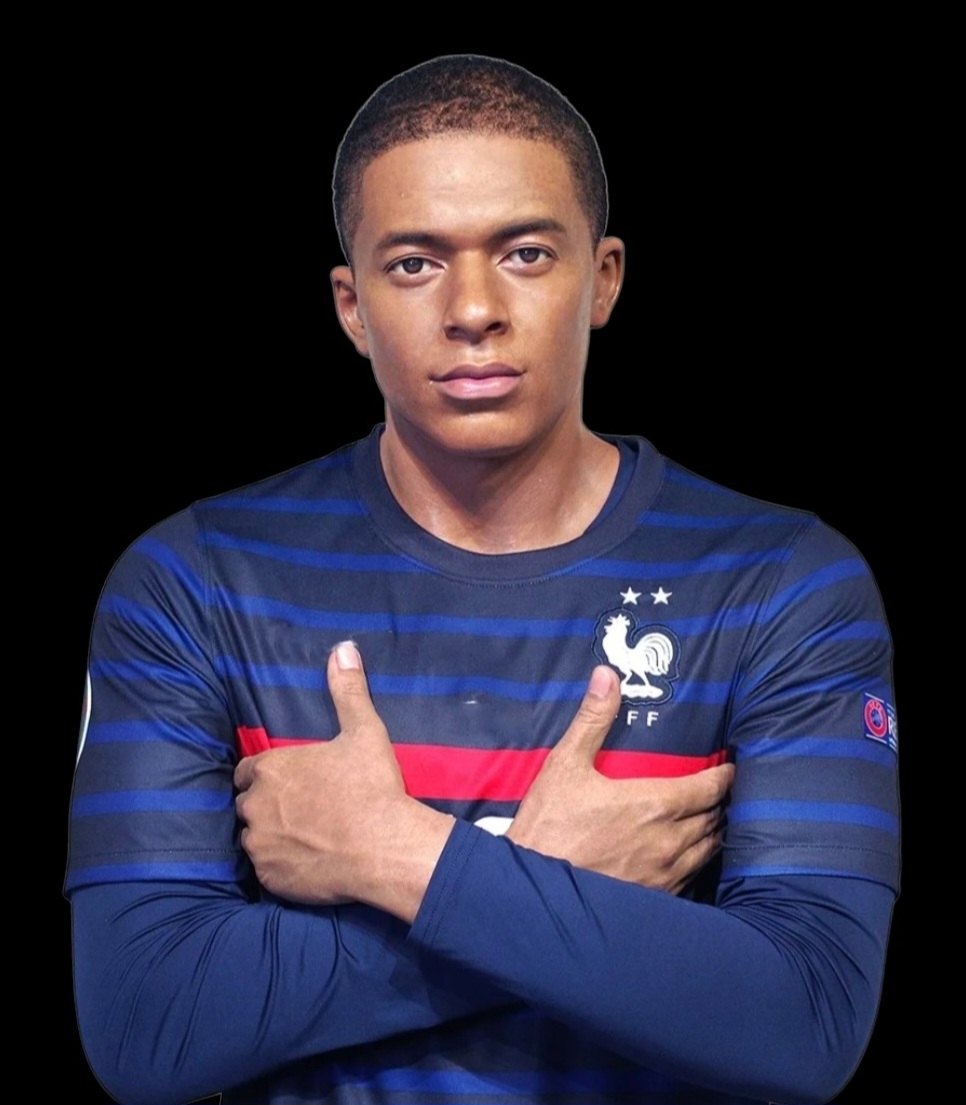 Kylian Mbappé (Frankreich) Biometric Life-Size-Figur 200 cm